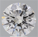 Lab Grown Diamond 5.52 Carats, Round with Excellent Cut, E Color, VVS2 Clarity and Certified by IGI