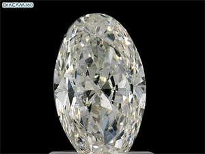 Picture of Natural Diamond 1.20 Carats, Oval with  Cut, I Color, VS1 Clarity and Certified by GIA
