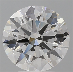 Picture of Lab Grown Diamond 4.09 Carats, Round with Ideal Cut, E Color, VVS2 Clarity and Certified by IGI