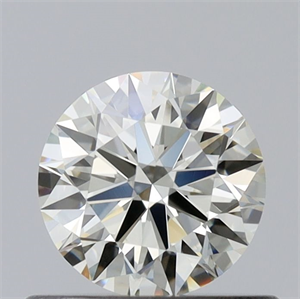 Foto Diamante Natural 0.46 quilates, Redondo , Color M, claridad VVS2 y certificado GIA de