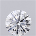 Lab Grown Diamond 1.51 Carats, Round with Ideal Cut, D Color, VVS2 Clarity and Certified by IGI