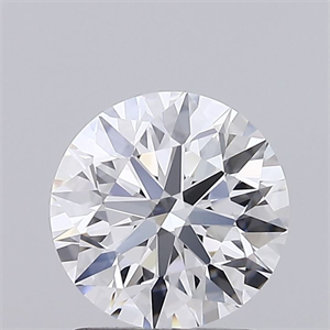 Picture of Lab Grown Diamond 1.51 Carats, Round with Ideal Cut, D Color, VVS2 Clarity and Certified by IGI