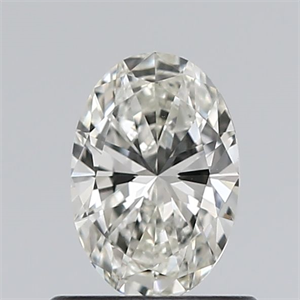 Foto Diamante Natural 0.54 quilates, Ovalado , Color I, claridad VS1 y certificado GIA de
