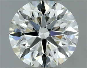 Foto Diamante Natural 0.53 quilates, Redondo , Color I, claridad VVS2 y certificado IGI de