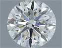 Diamante Natural 0.62 quilates, Redondo , Color J, claridad IF y certificado IGI