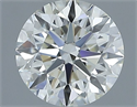 Diamante Natural 0.62 quilates, Redondo , Color J, claridad IF y certificado IGI