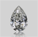 Diamante Natural 3.51 quilates, De pera , Color H, claridad VS1 y certificado GIA