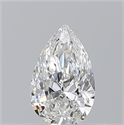 Natural Diamond 0.52 Carats, Pear with  Cut, G Color, VVS2 Clarity and Certified by GIA