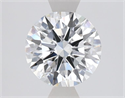Lab Grown Diamond 1.07 Carats, Round with Ideal Cut, F Color, VS1 Clarity and Certified by IGI