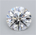 Del inventario de diamantes de laboratorio, 0.91 quilates, Redondo , Color D, claridad VS1 y certificado IGI