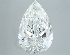 Picture of Natural Diamond 7.22 Carats, Pear with  Cut, F Color, SI1 Clarity and Certified by GIA