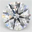Lab Grown Diamond 4.52 Carats, Round with Ideal Cut, F Color, IF Clarity and Certified by IGI