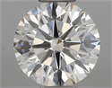 Diamante Natural 0.40 quilates, Redondo , Color J, claridad VS1 y certificado IGI