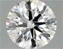 Del inventario de diamantes de laboratorio, 2.43 quilates, Redondo , Color E, claridad VS1 y certificado IGI
