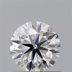 Picture of Natural Diamond 0.71 Carats, Round with Very Good Cut, F Color, SI1 Clarity and Certified by GIA