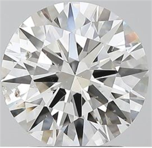 Foto Diamante Natural 2.01 quilates, Redondo , Color H, claridad I1 y certificado GIA de