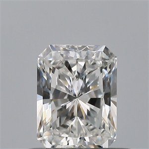 Picture of Natural Diamond 0.50 Carats, Radiant with  Cut, F Color, VVS1 Clarity and Certified by GIA