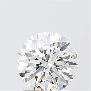 Picture of Lab Grown Diamond 1.09 Carats, Round with Ideal Cut, E Color, VS1 Clarity and Certified by IGI