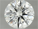 Diamante Natural 0.50 quilates, Redondo , Color J, claridad SI2 y certificado GIA