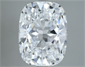 Diamante Natural 5.17 quilates, Del cojín , Color D, claridad VS1 y certificado GIA