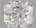 Natural Diamond 0.54 Carats, Radiant with  Cut, H Color, SI1 Clarity and Certified by GIA