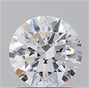Diamante Natural 1.50 quilates, Redondo , Color D, claridad IF y certificado GIA