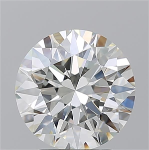 Picture of Natural Diamond 3.03 Carats, Round with Excellent Cut, J Color, VS2 Clarity and Certified by GIA