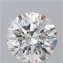 Diamante Natural 3.03 quilates, Redondo , Color J, claridad VS2 y certificado GIA