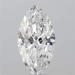 Picture of Natural Diamond 4.01 Carats, Marquise with  Cut, D Color, SI2 Clarity and Certified by GIA