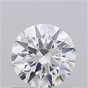 Lab Grown Diamond 0.70 Carats, Round with Excellent Cut, D Color, SI1 Clarity and Certified by IGI