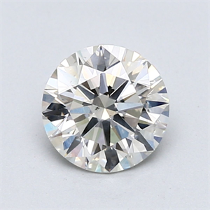 Foto Diamante Natural 1.08 quilates, Redondo , Color J, claridad SI2 y certificado GIA de