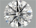 Del inventario de diamantes de laboratorio, 1.55 quilates, Redondo , Color F, claridad VS1 y certificado IGI