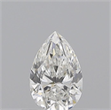 Diamante Natural 0.50 quilates, De pera , Color F, claridad IF y certificado GIA