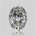 Natural Diamond 2.01 Carats, Oval with  Cut, G Color, VVS2 Clarity and Certified by GIA