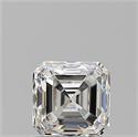 Diamante Natural 0.90 quilates, Asscher , Color H, claridad VS2 y certificado GIA
