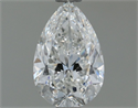 Natural Diamond 0.90 Carats, Pear with  Cut, G Color, VS1 Clarity and Certified by GIA