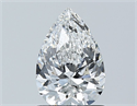 Natural Diamond 1.02 Carats, Pear with  Cut, F Color, SI2 Clarity and Certified by GIA