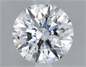 Natural Diamond 1.00 Carats, Round with Excellent Cut, D Color, SI2 Clarity and Certified by GIA