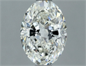 Diamante Natural 1.00 quilates, Ovalado , Color H, claridad SI2 y certificado IGI