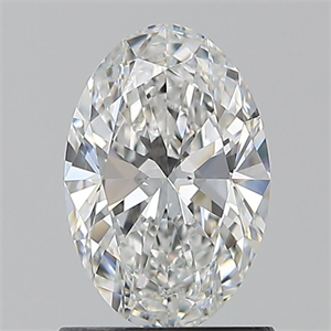 Picture of Natural Diamond 1.01 Carats, Oval with  Cut, E Color, VVS2 Clarity and Certified by GIA