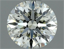 Natural Diamond 1.31 Carats, Round with Excellent Cut, M Color, VVS2 Clarity and Certified by IGI