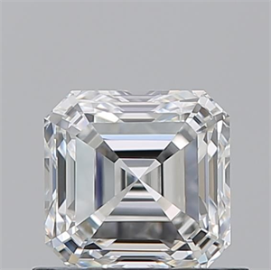 Picture of Natural Diamond 0.80 Carats, Asscher with  Cut, G Color, VVS2 Clarity and Certified by GIA