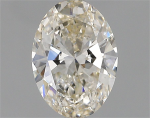 Picture of Natural Diamond 1.01 Carats, Oval with  Cut, K Color, VS1 Clarity and Certified by GIA
