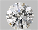 Diamante Natural 1.60 quilates, Redondo , Color H, claridad IF y certificado GIA