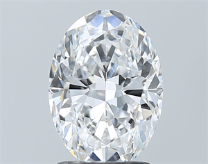 Picture of Natural Diamond 1.80 Carats, Oval with  Cut, D Color, VS1 Clarity and Certified by GIA