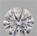 Natural Diamond 0.42 Carats, Round with Excellent Cut, D Color, VS1 Clarity and Certified by GIA
