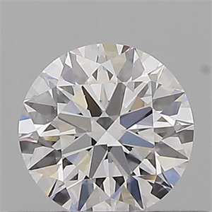 Picture of Natural Diamond 0.42 Carats, Round with Excellent Cut, D Color, VS1 Clarity and Certified by GIA