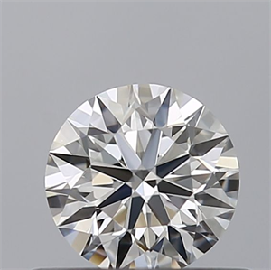 Picture of Natural Diamond 0.40 Carats, Round with Excellent Cut, G Color, IF Clarity and Certified by GIA