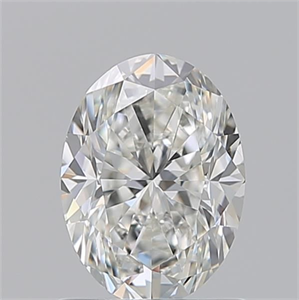 Picture of Natural Diamond 1.01 Carats, Oval with  Cut, H Color, VVS1 Clarity and Certified by GIA
