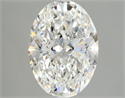 Diamante Natural 3.01 quilates, Ovalado , Color E, claridad SI2 y certificado HRD